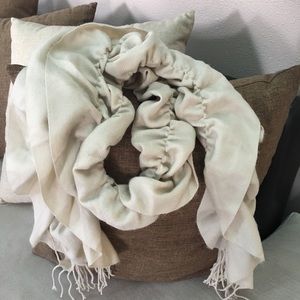 Big Buddha Cream/Tan Scarf Lightweight